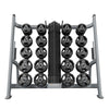 ProElite Pump Set Gray 20 set with Rack- Black rack, black and gray pump set - spring collars