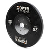 Training Plate Black - 25 lbs, Black