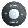 Training Plate Black - 55 lbs, Black
