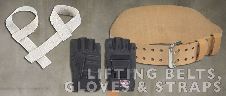 Lifting Belts, Gloves and Straps