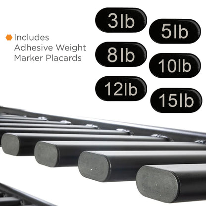 Denali Series Studio Vertical Dumbbell Rack