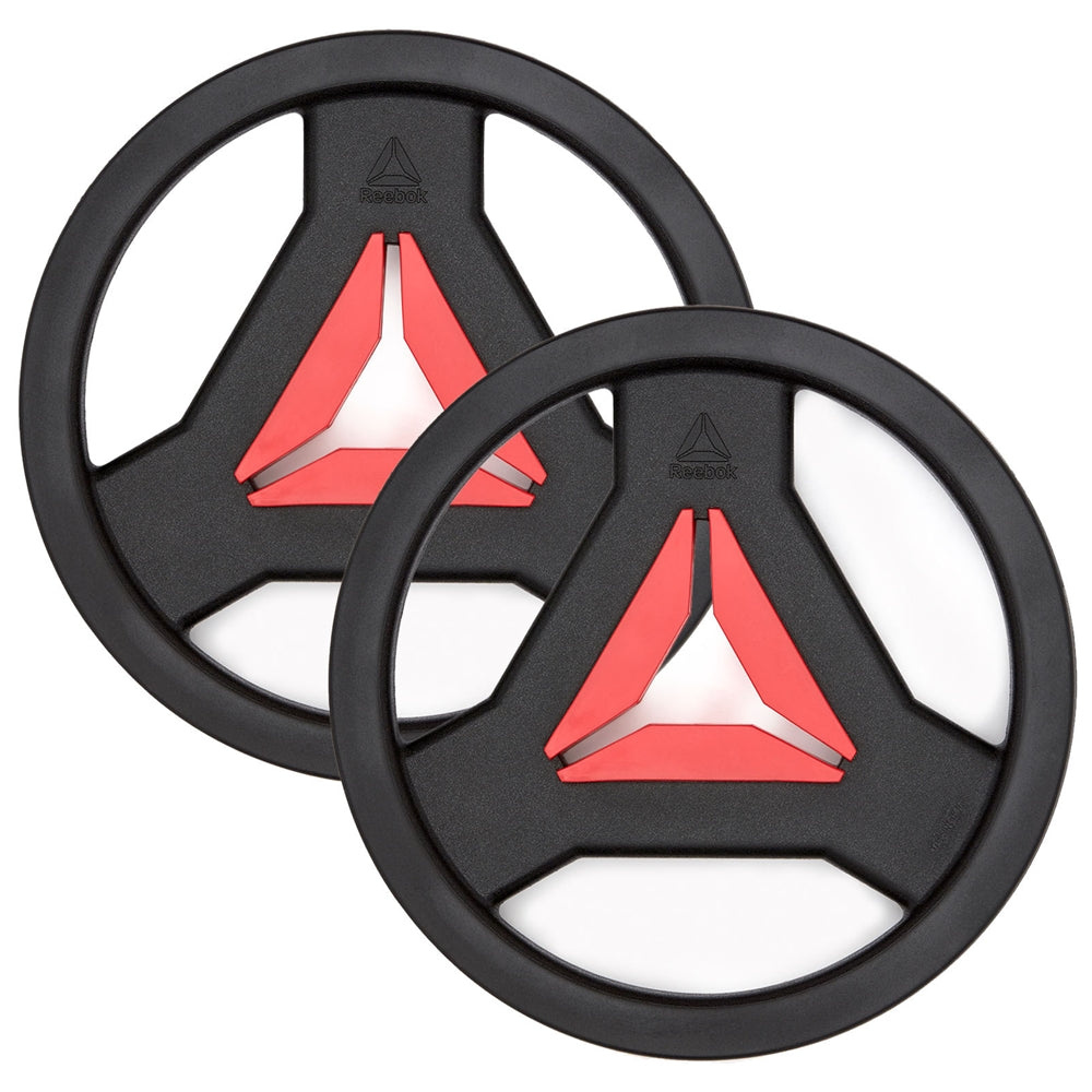 Reebok Pump Plates -2.5 kg/5.5 lb -pair, Black