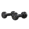 Urethane Cardio Dumbbell - 3 lbs Pair, Black/Gray
