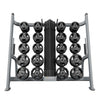 ProElite Pump Set Gray 20 set with Rack- Black rack, black and gray pump set - spring collars