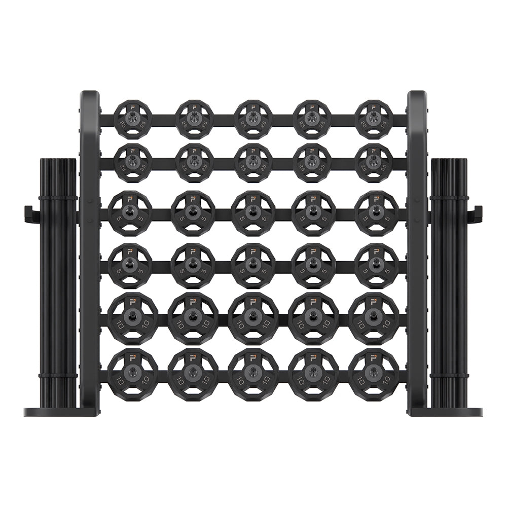 Side Pump Rack Denali Cardio Pump Rack | Holds 20 or 30 Sets | Power Systems