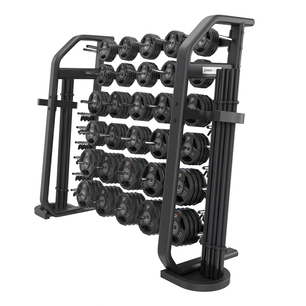 Pump Class Rack Denali Cardio Pump Rack | Holds 20 or 30 Sets | Power Systems