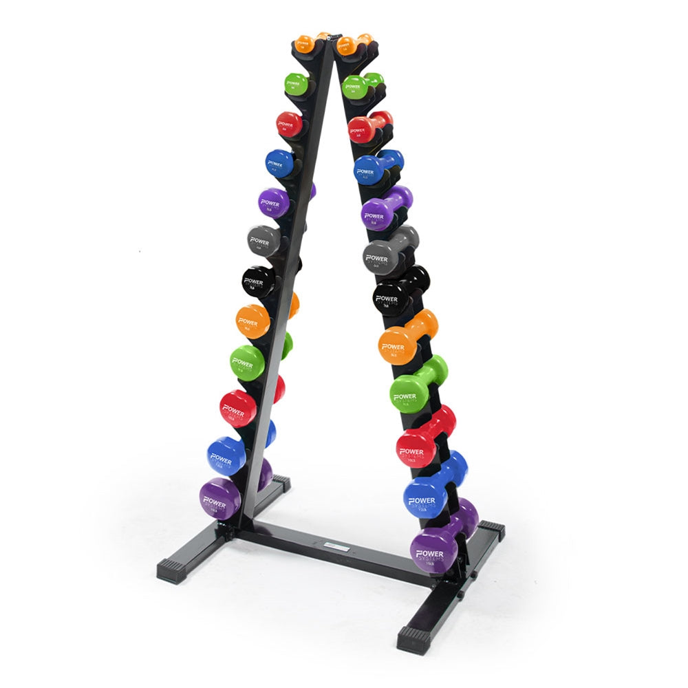 Neoprene/Vinyl Vertical Dumbbell Rack Only