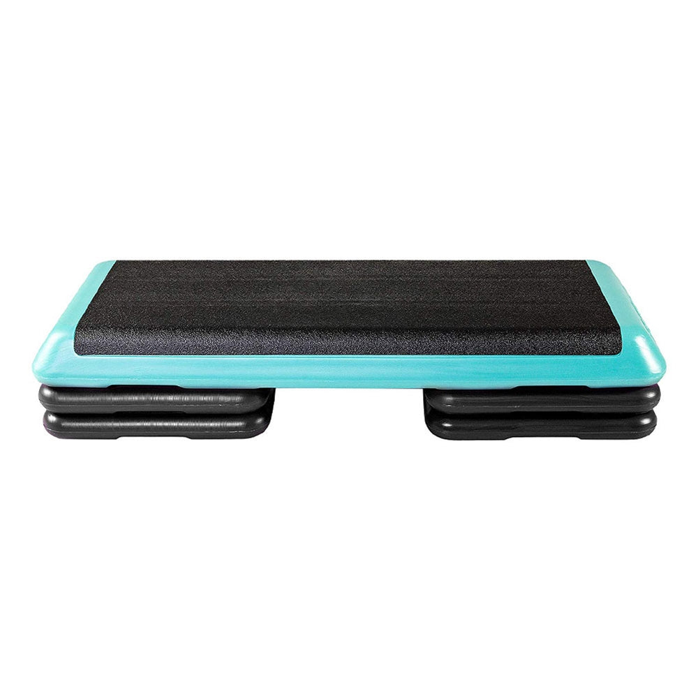 The Original Health Club Step | Adjustable Height | 1 Platform + 4