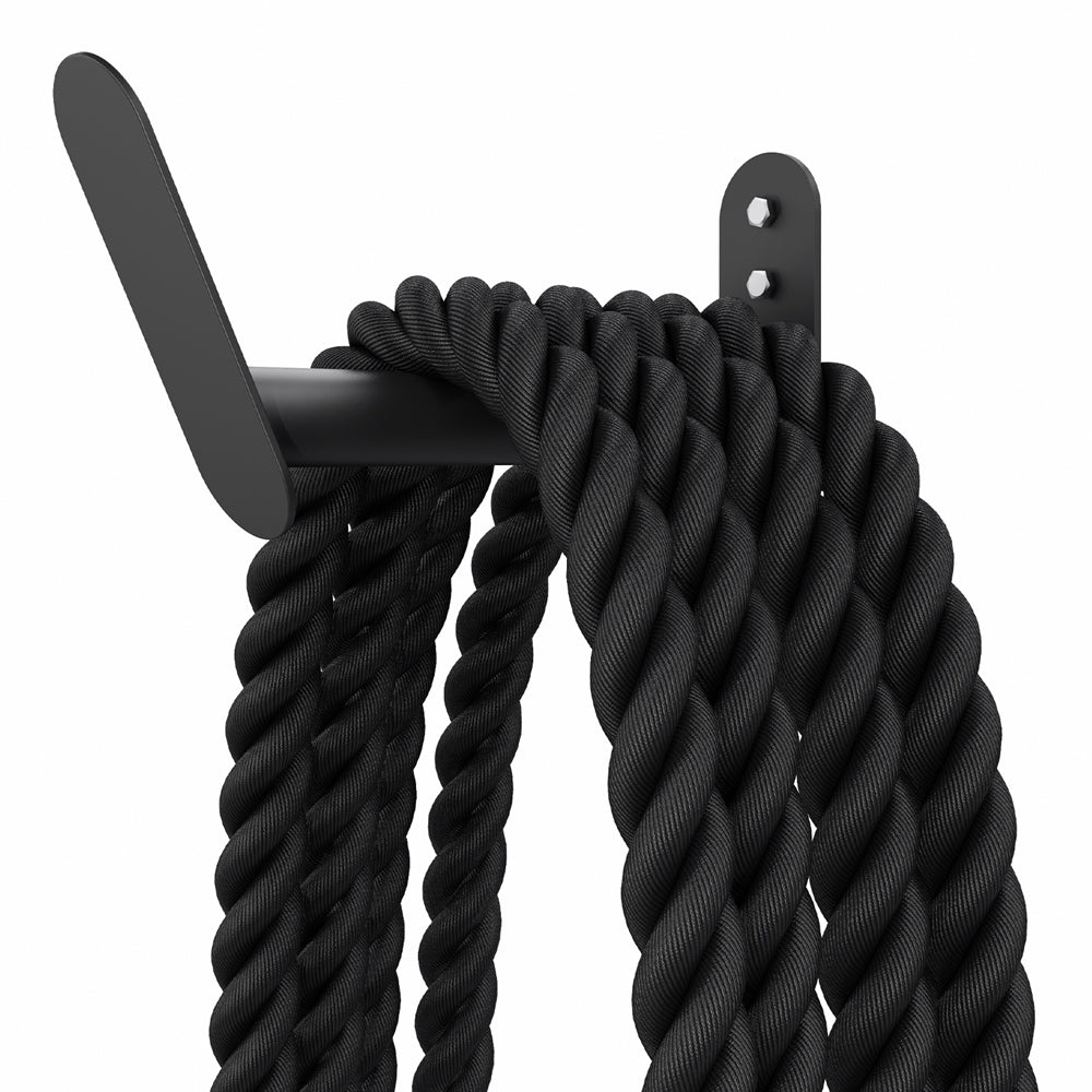 Hanger Rope Build In Battle Rope Hanger | Wall-Mount Steel | Gym Organizer | Power Systems