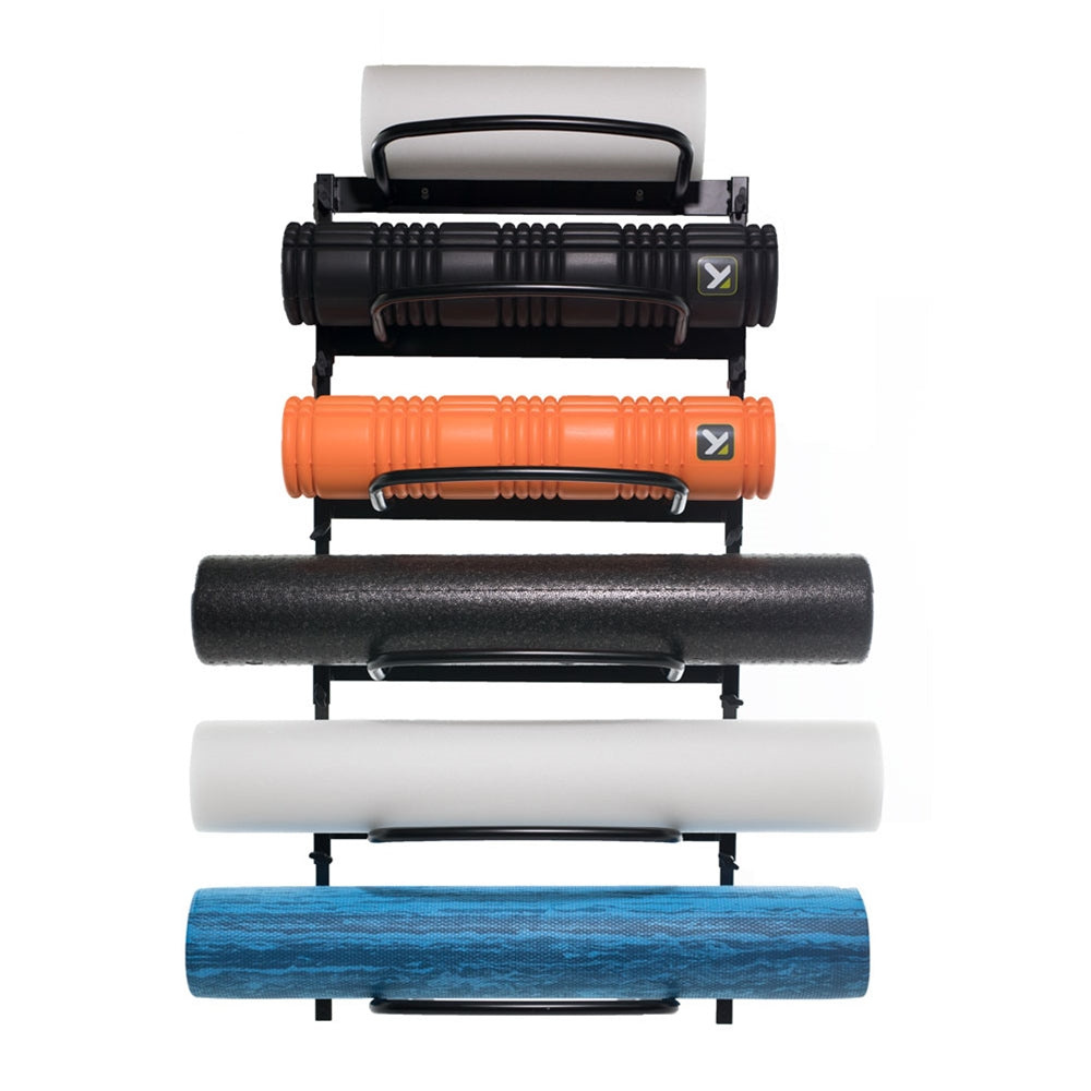 Studio Foam Roller Cart | Vertical | Holds 12 Rollers | Power Systems