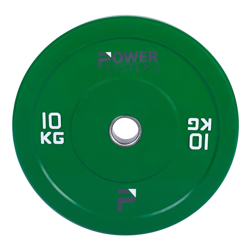 Olympic Bumper Plate - 10 kg, Green