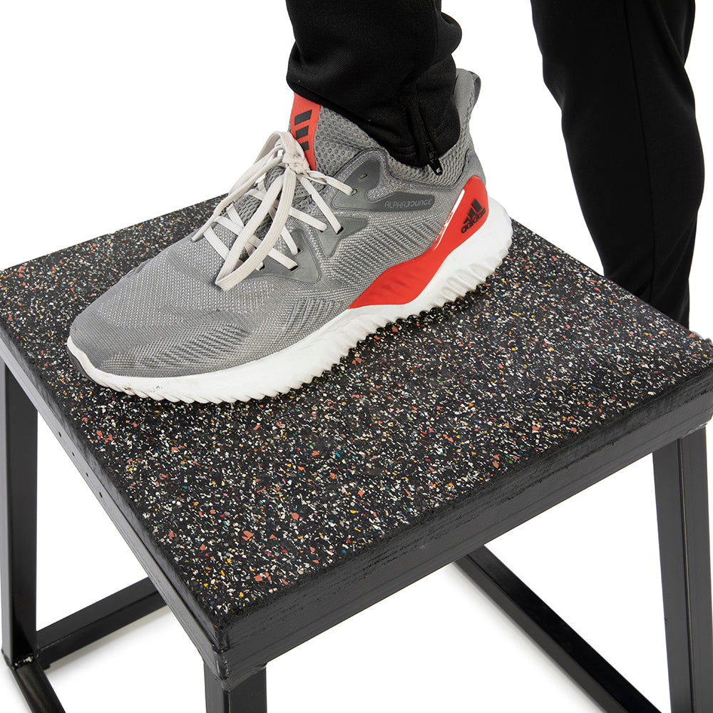 Power-Plyo Boxes Black Speckle Top
