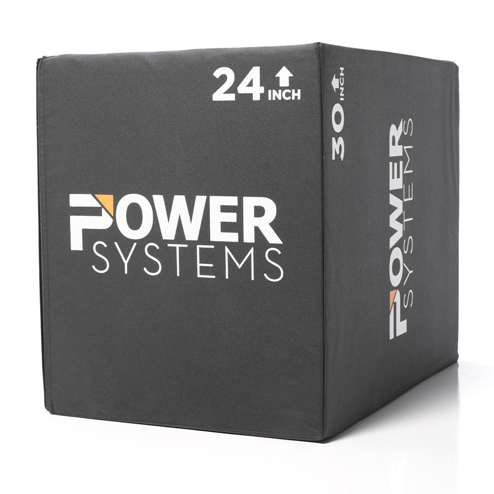 Power Systems プライオボックス　3枚　体操マット　トレーニング 3-in-1 Foam Plyo Box | Flip for 3 Heights | Vinyl Cover | Power