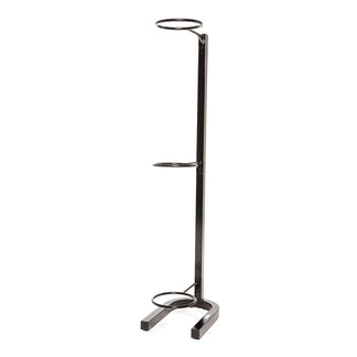 Premium 3 Ball Stability Ball Rack Black | Floor | Steel | Power Systems
