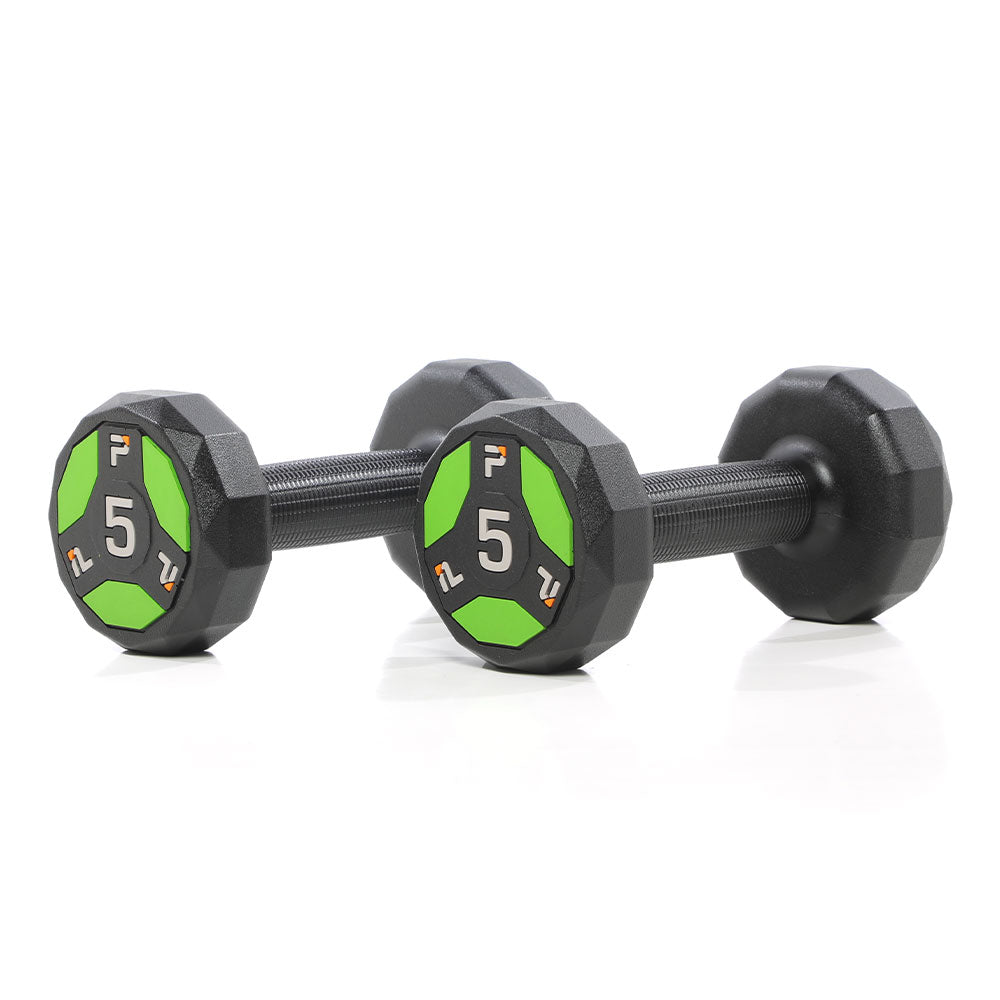Urethane Color-Coded Cardio Dumbbells
