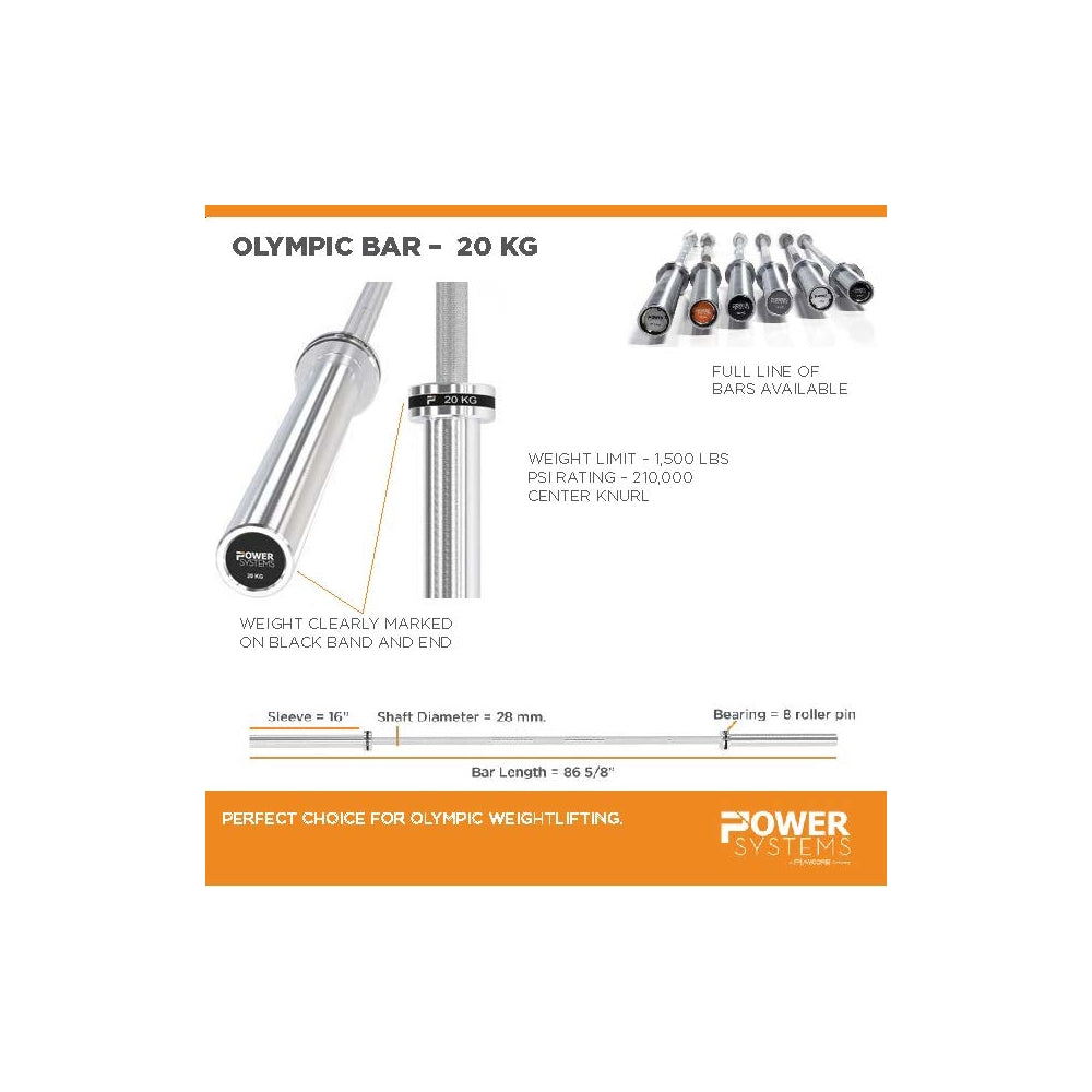 Men's 20KG Olympic Bar