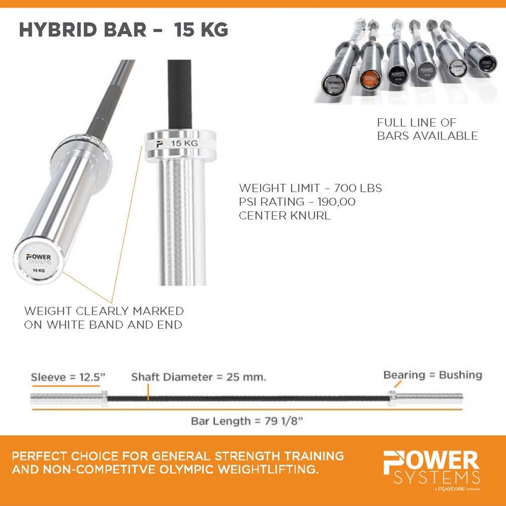 Women's 15KG Hybrid Bar