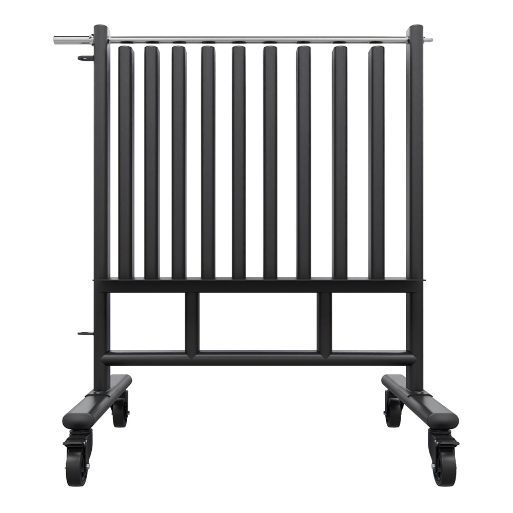 Premium Dumbbell Storage Rack w/ 44 Black Neoprene Pairs DB