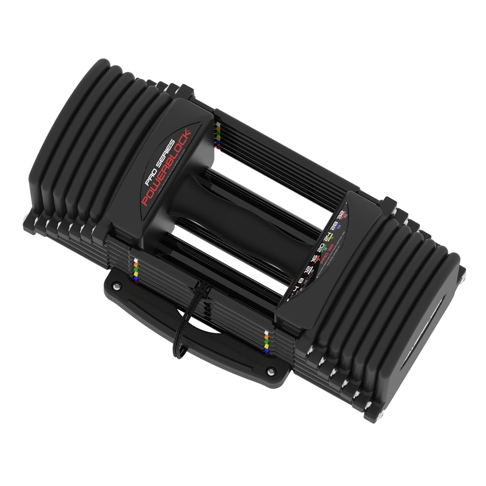 Adjustable Dumbbells | PowerBlock Pro 32 | 4-32 lbs | Power Systems