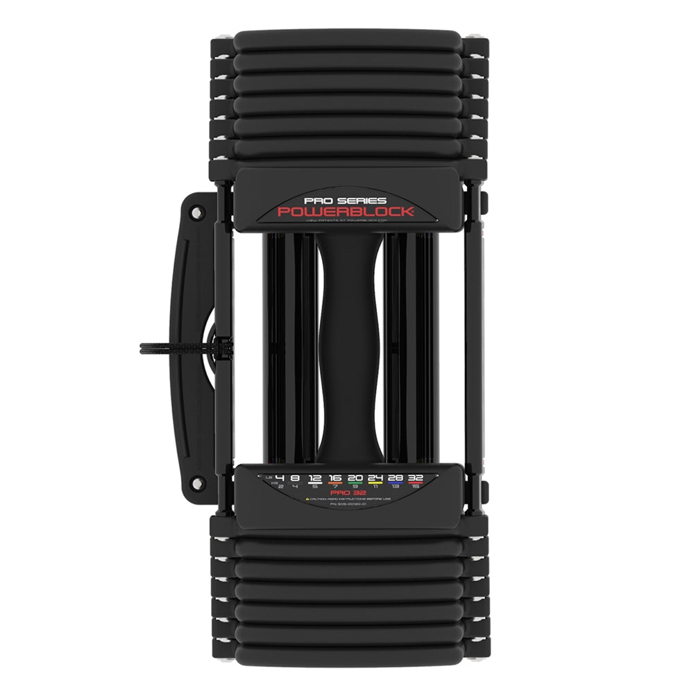 Adjustable Dumbbells | PowerBlock Pro 32 | 4-32 lbs | Power Systems