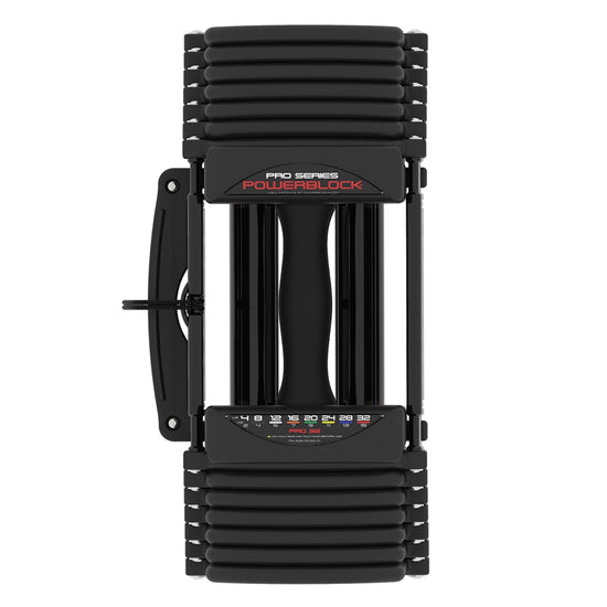 Adjustable Dumbbells | PowerBlock Pro 32 | 4-32 lbs | Power Systems