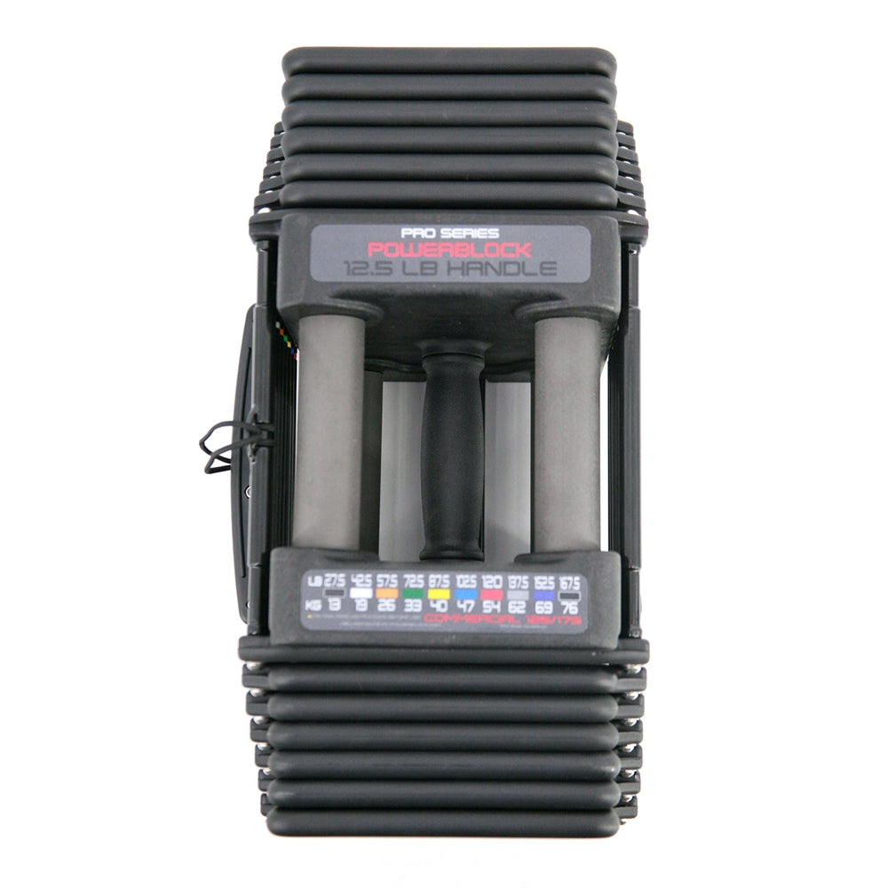 Adjustable Dumbbells | PowerBlock Pro 125 | With Stand | Power Systems