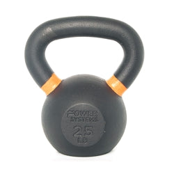 Kettlebell Prime - 25 lbs, Black/Orange