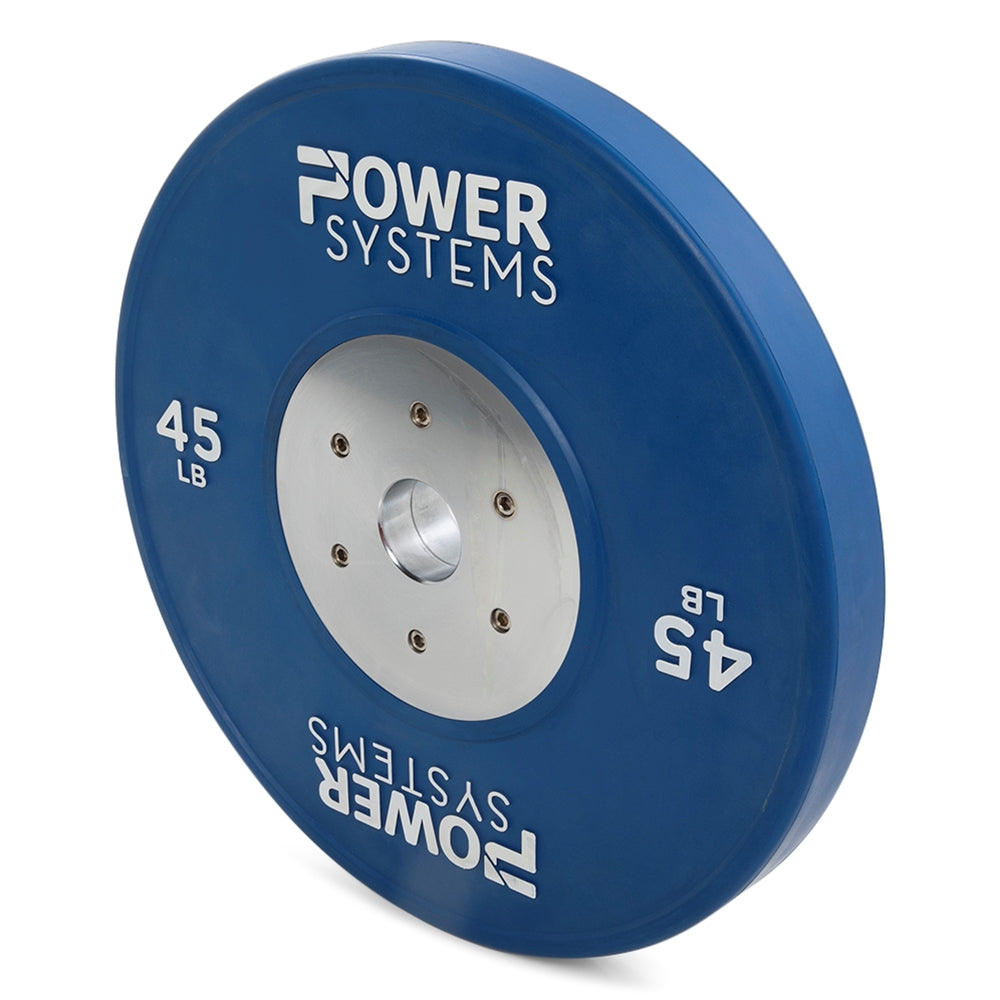 Training Plate Olympic Colors - 45 lbs, Blue