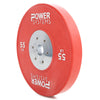 Training Plate Olympic Colors - 55 lbs, Red