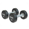 ProStyle Round Rubber Dumbbell - 15 lbs Pair