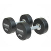 ProStyle Round Rubber Dumbbell - 25 lbs Pair