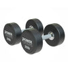 ProStyle Round Rubber Dumbbell - 35 lbs Pair