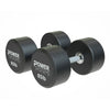 ProStyle Round Rubber Dumbbell - 85 lbs Pair
