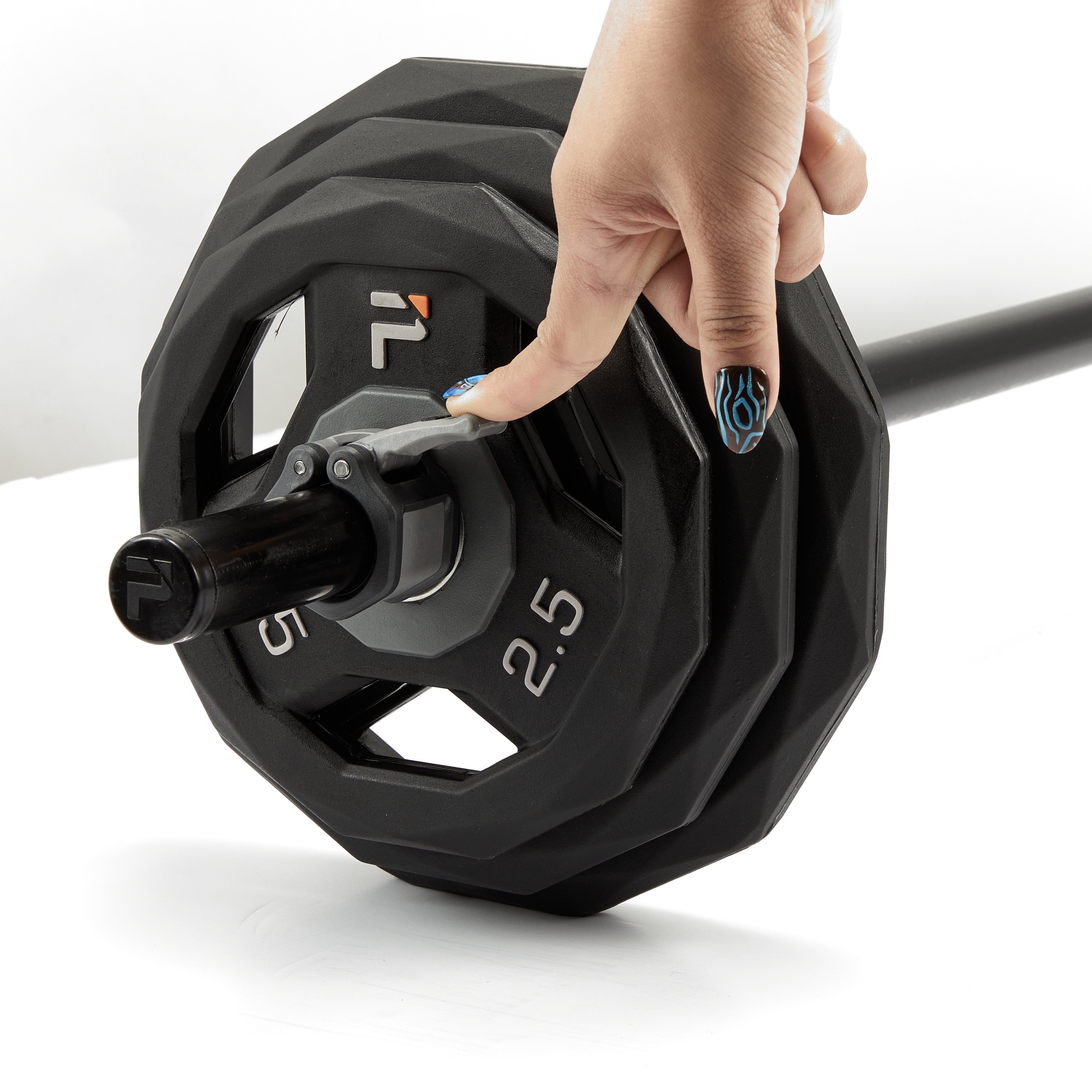 ProElite Pump Cardio Barbell Set | Lock-Jaw Collars | Bar | Plate