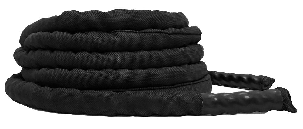 Covered Battle Rope w/Wrapped Handle