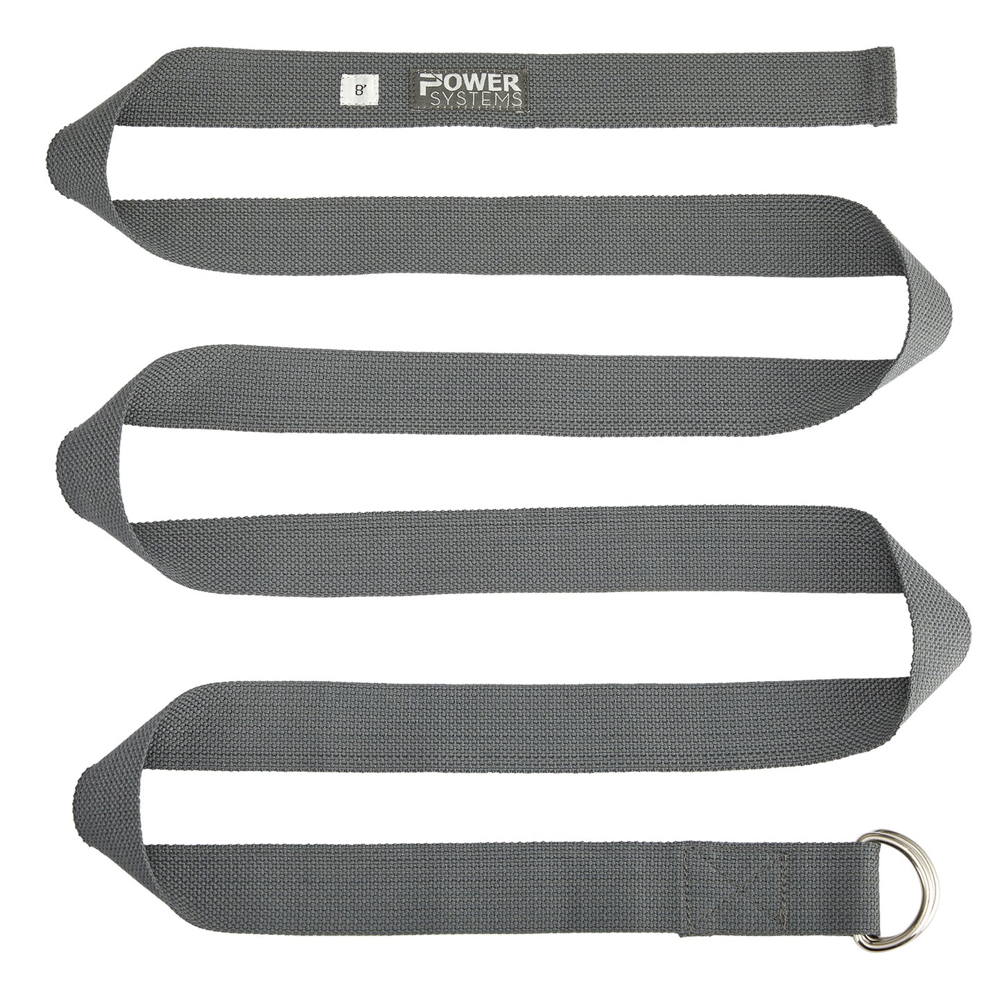 Metal D-Ring Yoga Strap