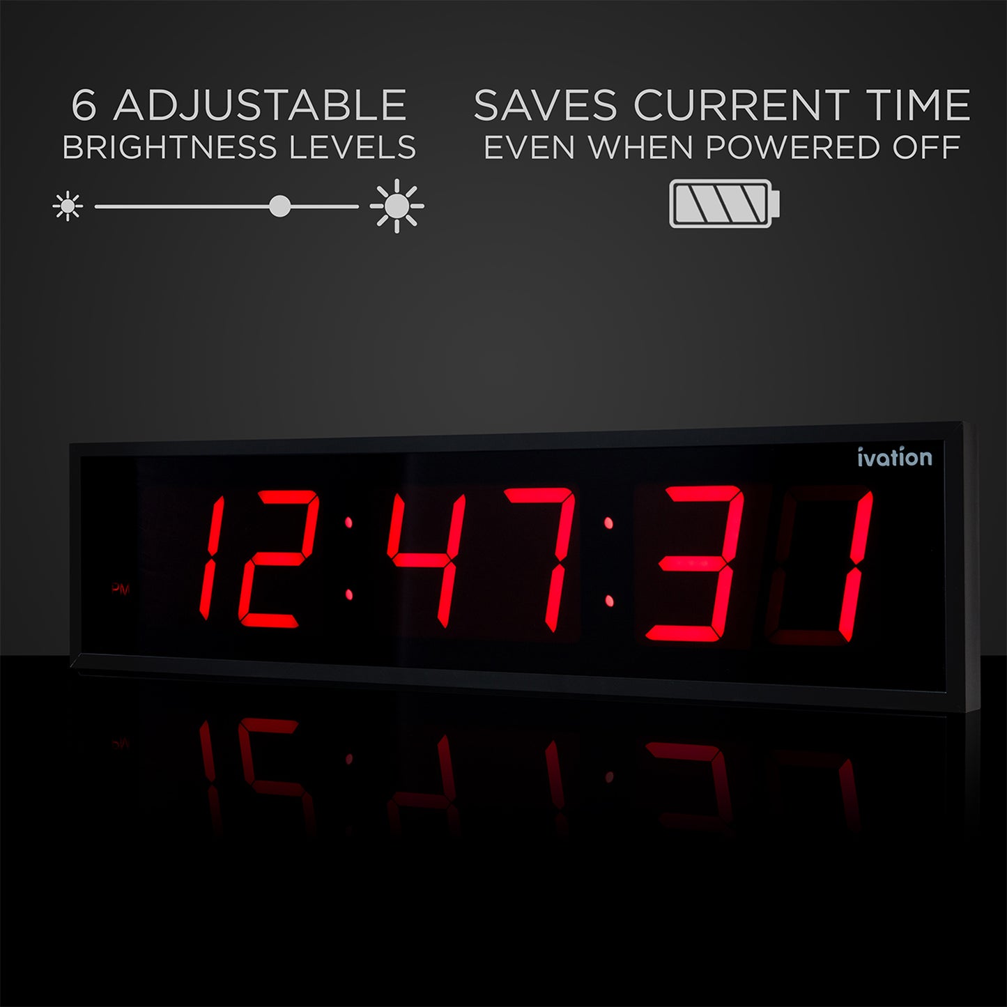 Oversized LED Gym Timer