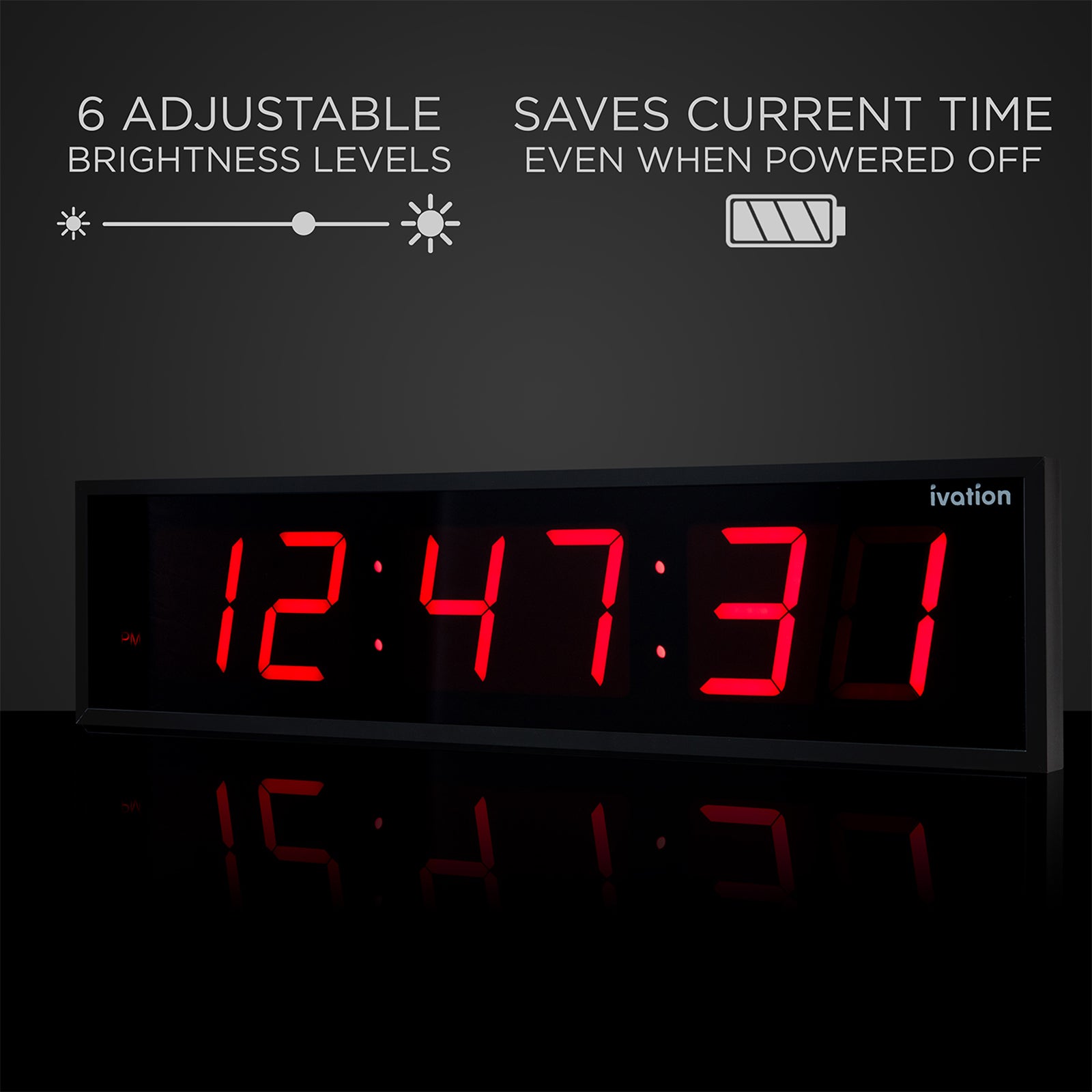 Oversized LED Gym Timer